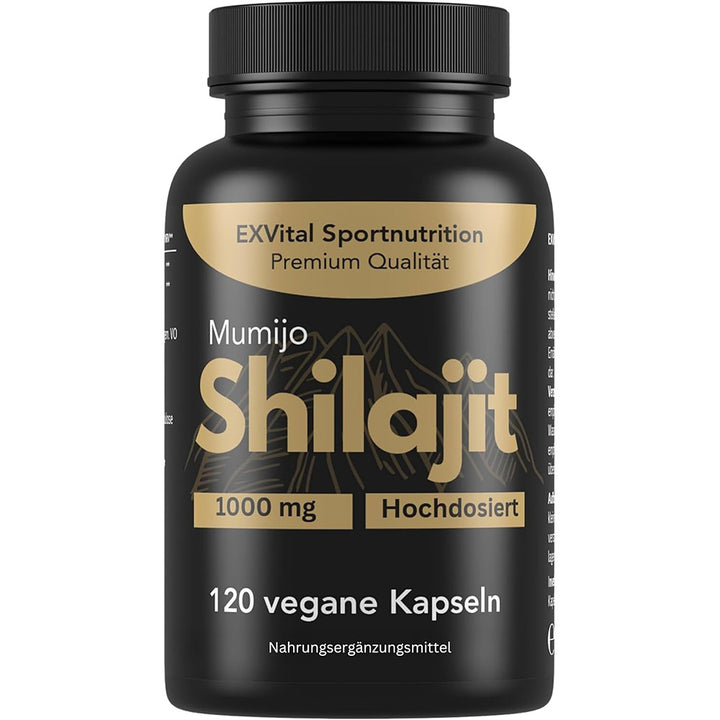 Mumijo Shilajit Kapseln, hochdosiert von EXVital