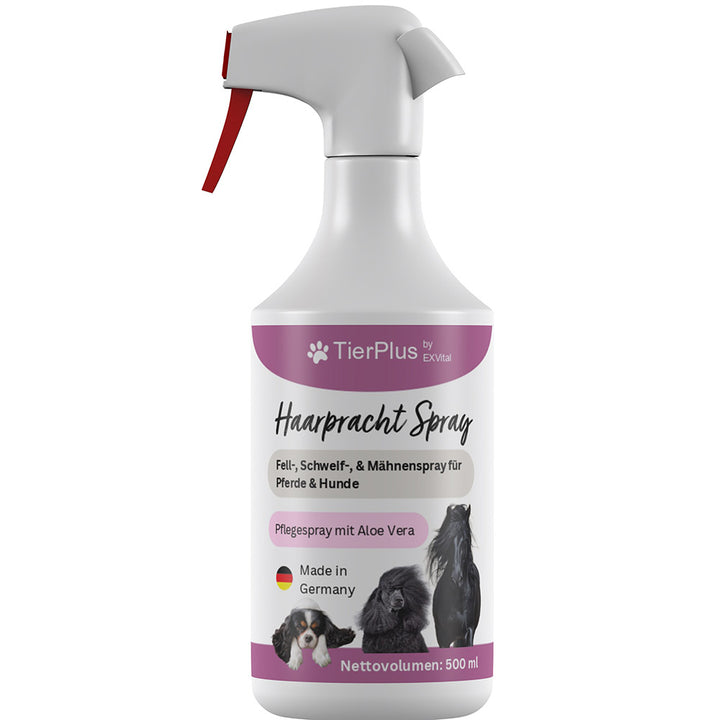 Haarpracht Spray für Pferde &amp; Hunde von TierPlus