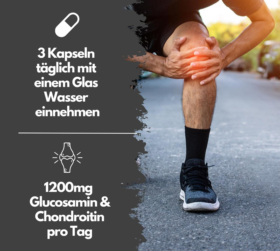 Glucosamin Chondroitin, 180 Kapseln Komplex von EXVital
