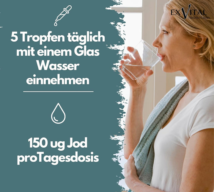 Jod Tropfen 50 ml hochdosiertes Kaliumiodid