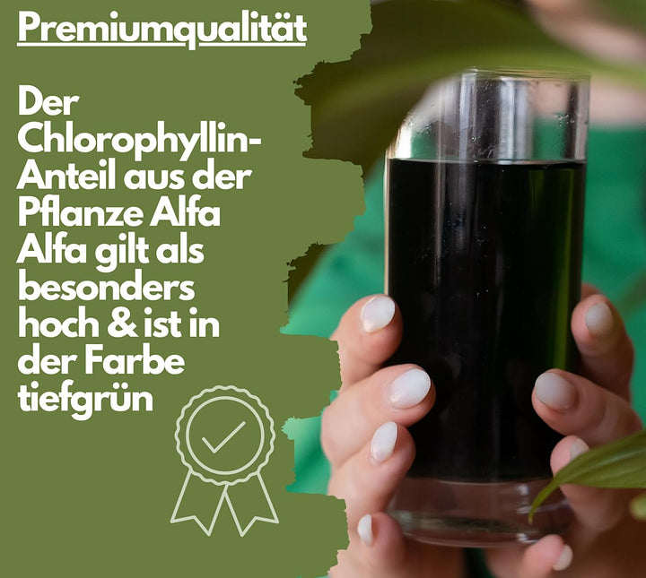 Liquid Chlorophyll aus Alfalfa, 50 ml Tropfen