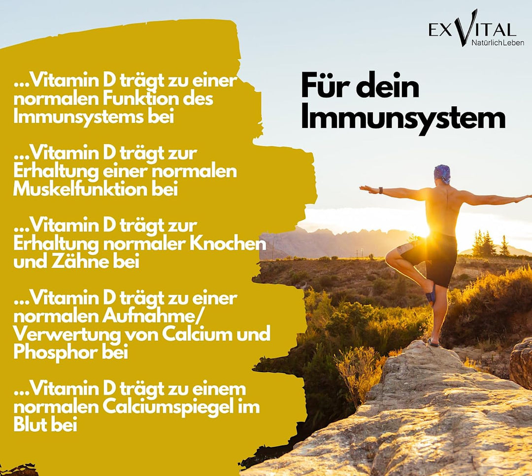 Vitamin D3 von EXVital, 50ml Tropfen