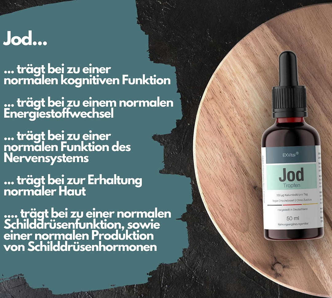 Jod Tropfen 50 ml hochdosiertes Kaliumiodid
