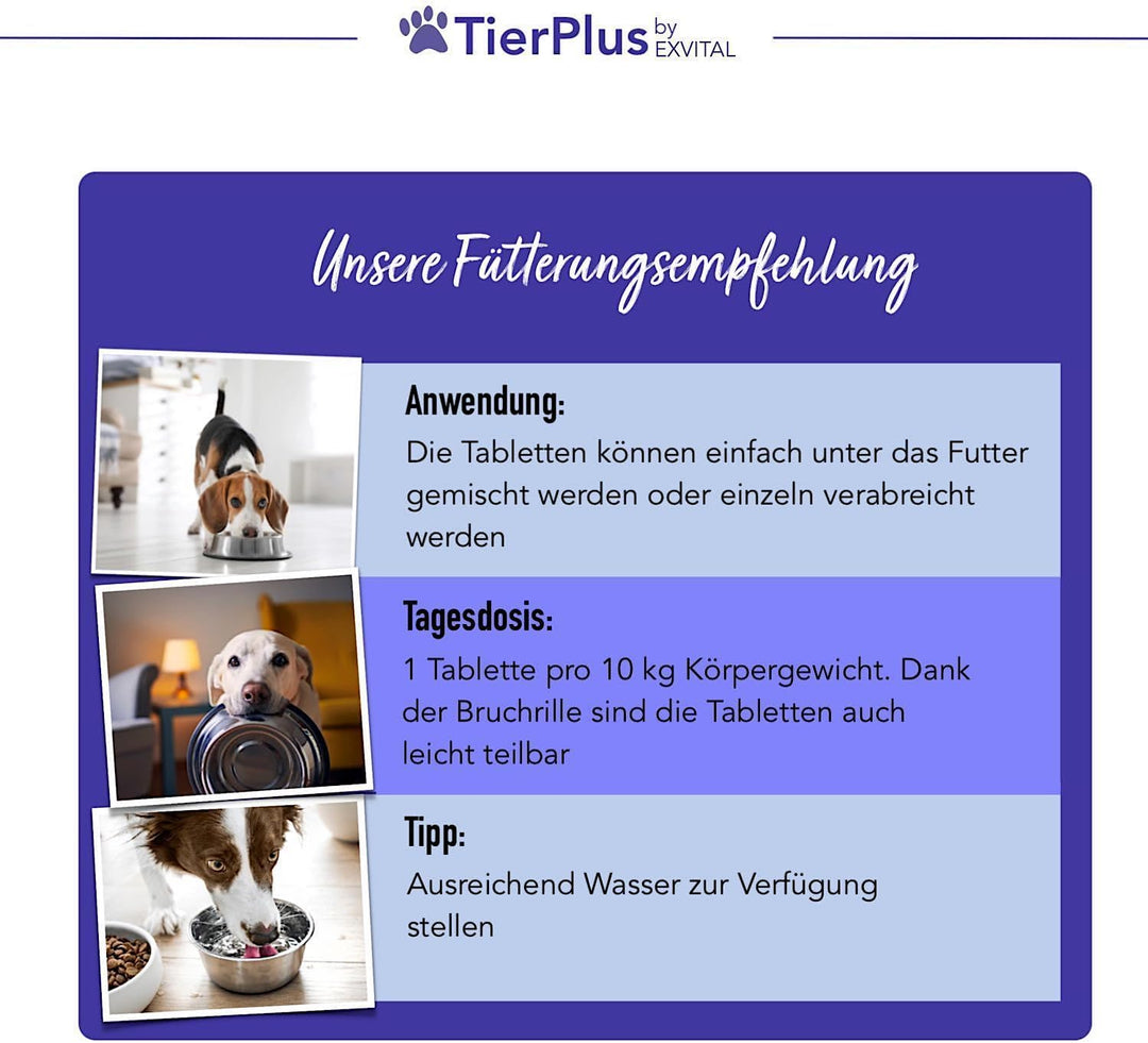 TierPlus Ruhezeit Tabletten für Hunde mit Baldrian und Ashwagandha