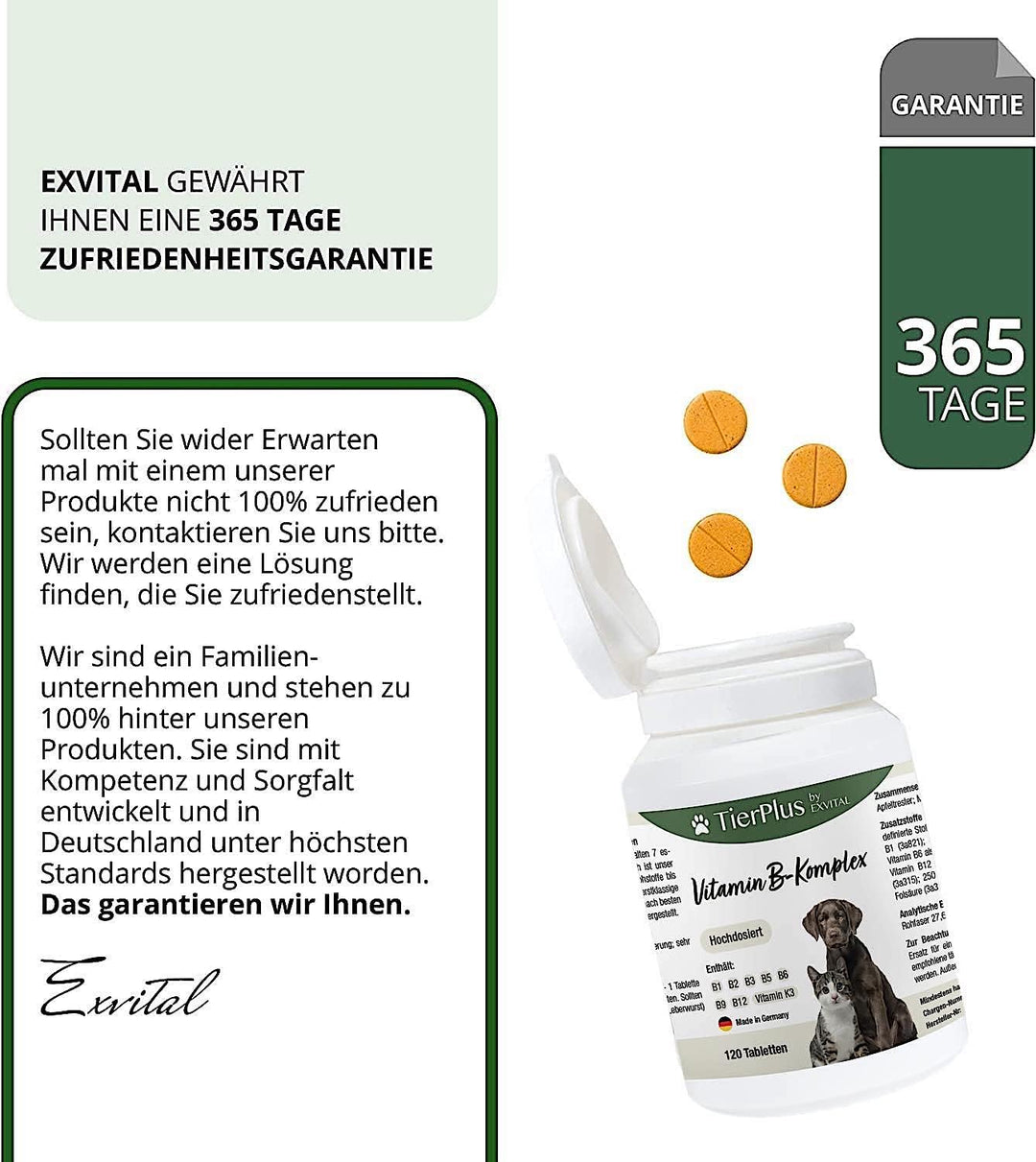 Vitamin B Komplex für Hunde &amp; Katzen