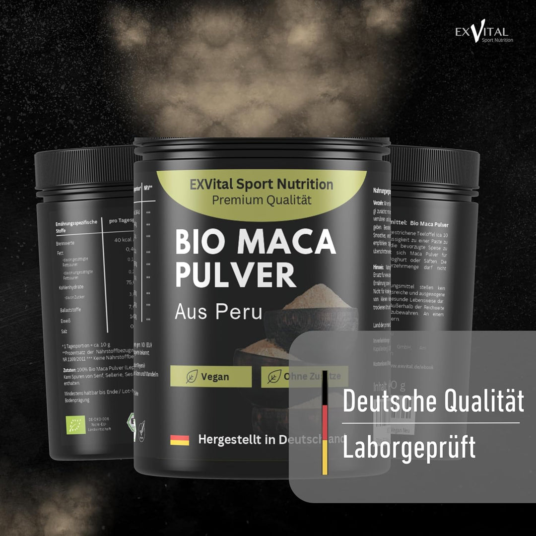 BIO Maca Pulver von EXVital aus Peru, 1kg