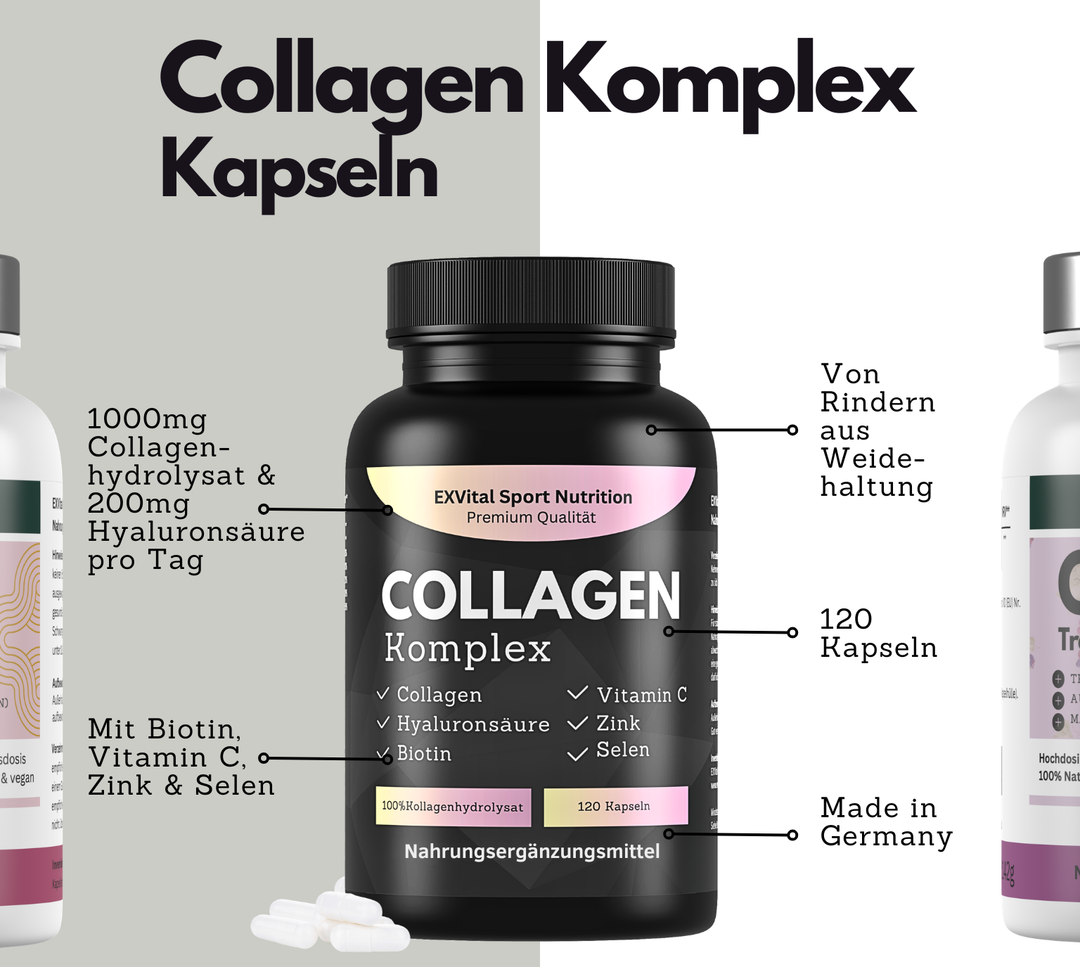 Natural Beauty Set (Collagen Komplex, Q10 &amp; OPC Kapseln)