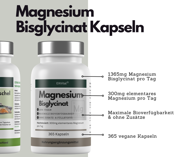 GelenkPlus Set Glucosamin, (Grünlippmuschel &amp; Magnesium Kapseln)