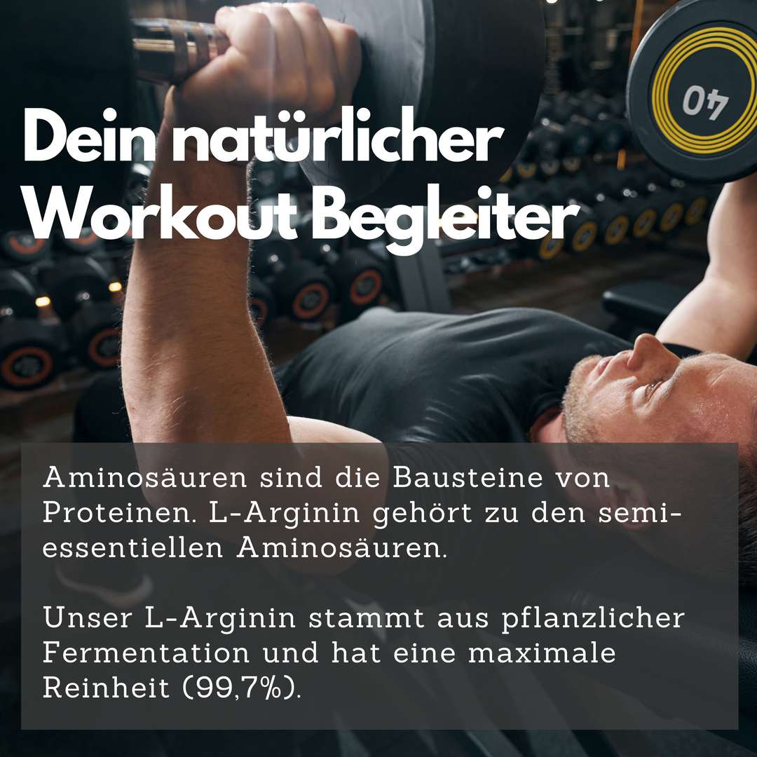 L-Arginin 4000 hochdosiert von EXVital Sport Nutrition, 320 Kapseln